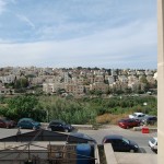 Blick aus dem Fenster unseres Projektraums